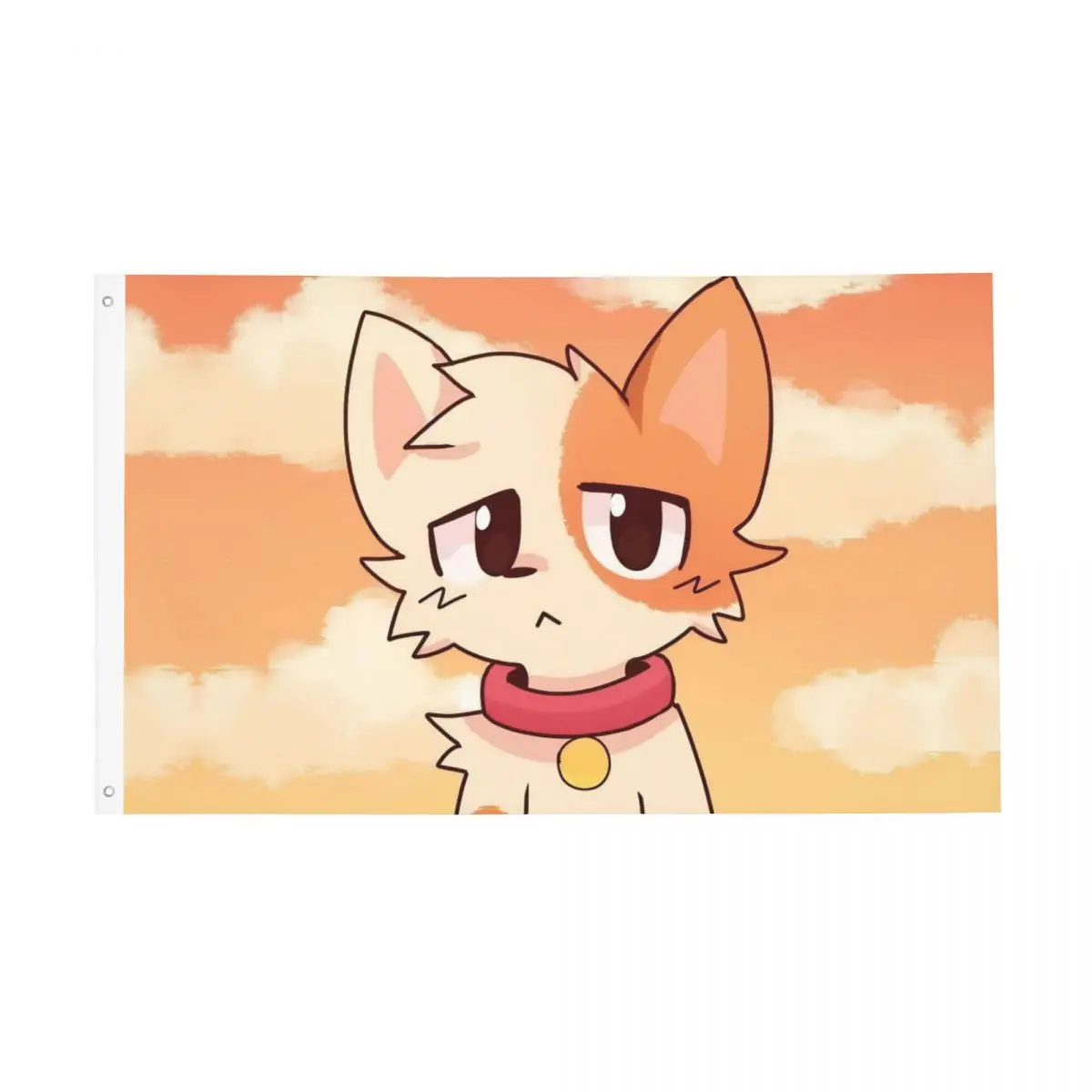 Boykisser Silly Cat Flag Indoor Outdoor Banner 2 Grommets Cartoon Decoration Double Sided 60x90 90x150cm Flags