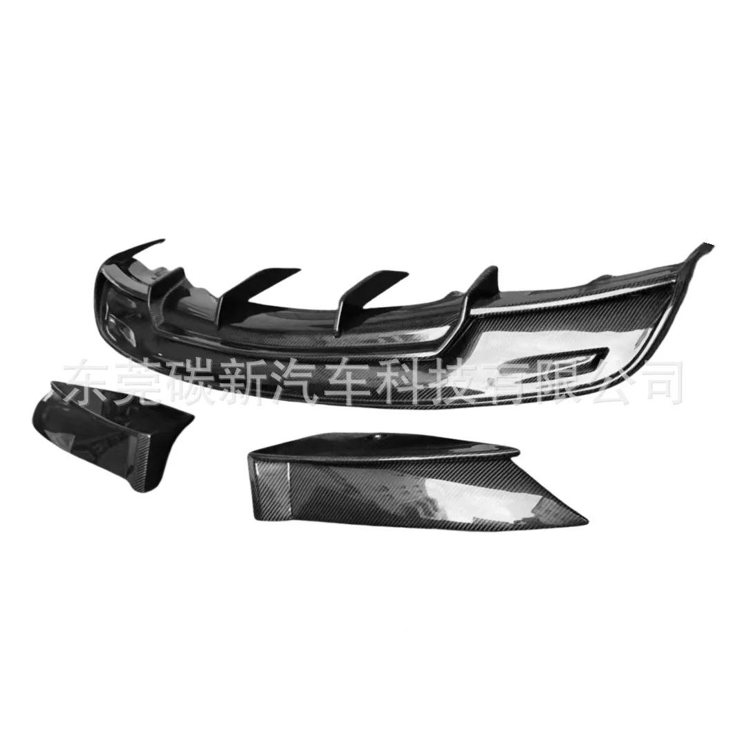Suitable for Tesla S modified RZ rear lip Model S carbon fiber rear lip rear spoiler small surround