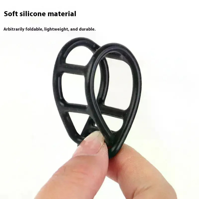 10Pcs/Set Bike Silicone Mount Bands Bicycle Light Straps For Headlight Taillight Fixing Universal Bike Accessories image 3