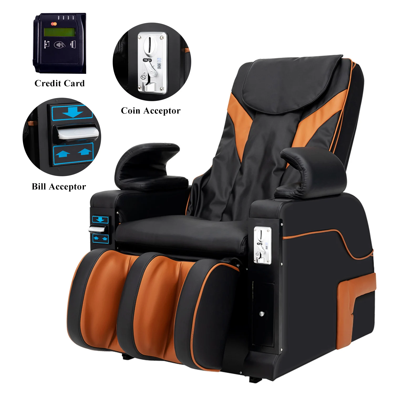 Commercial Use Coin Operated Vending Rest Massage Chair