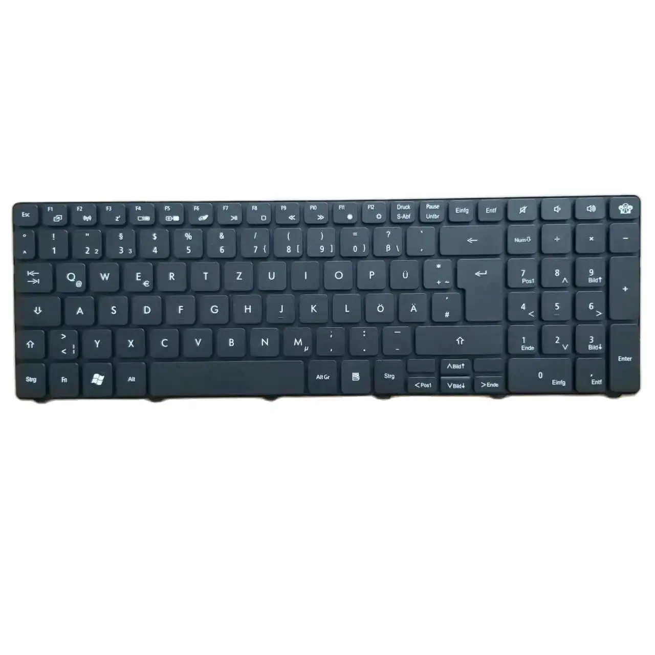 New For Gateway NV50 NV50a NV50a02u ID58 ID59 ID79 German GR Laptop Keyboard Black