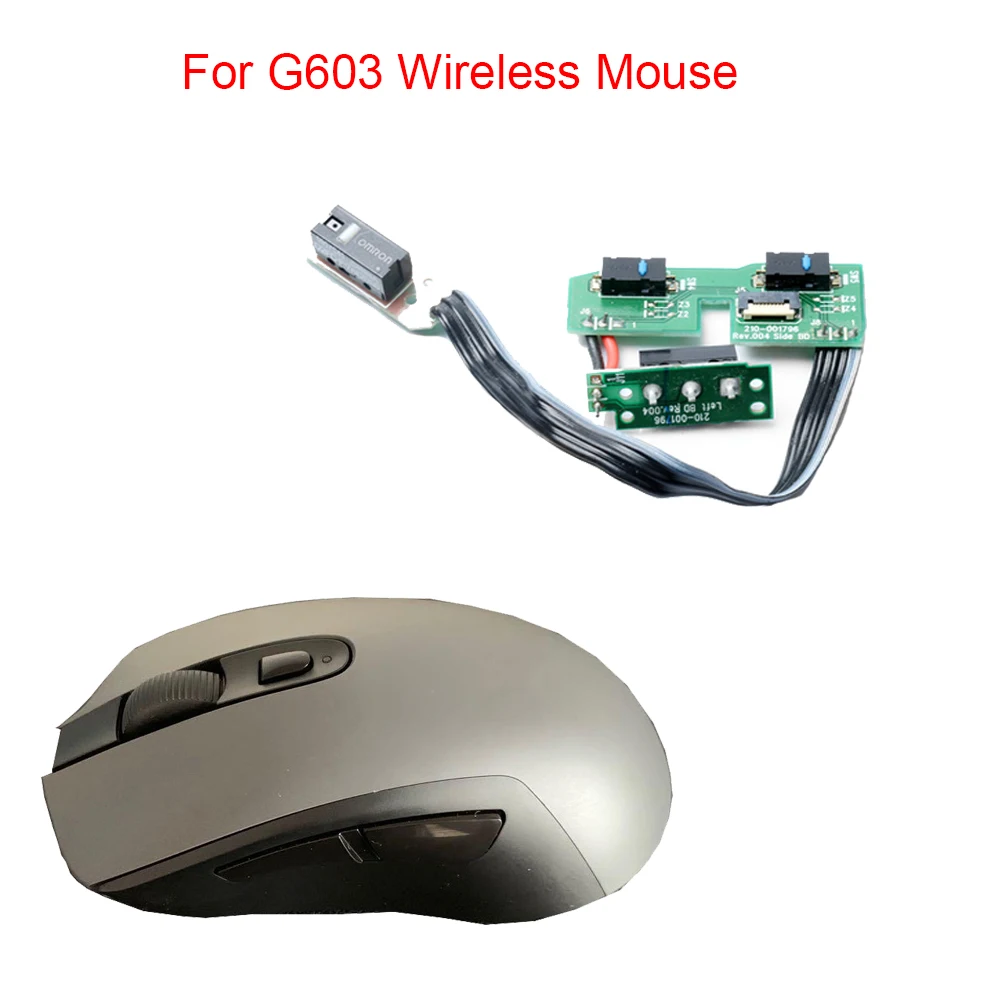 

Left Right Buttons Micro Switch Board Repair Parts for Logitech G603 Wireless Mouse