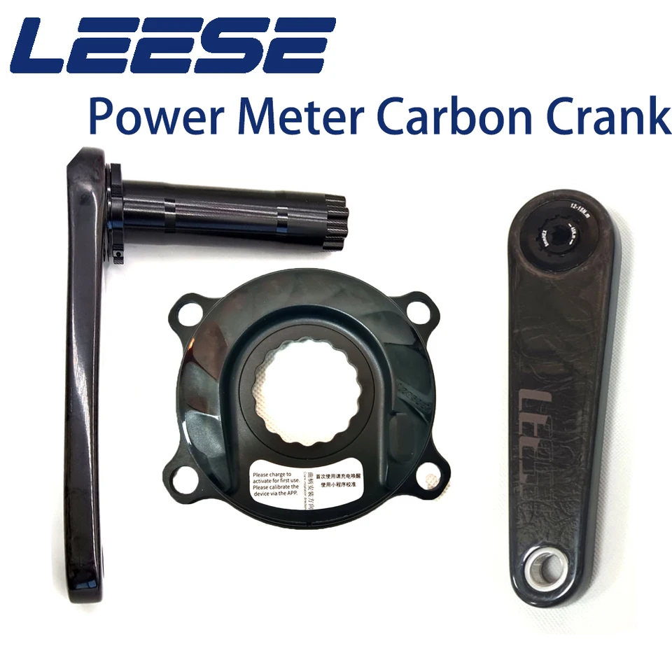 LEESE PRO カーボンクランクセット 24mm DUB パワーメーター