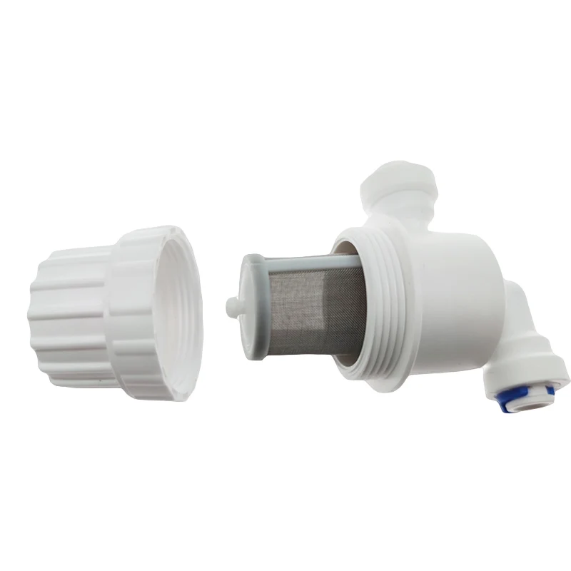 

Garden Water Filter 1/4''Slip Lok Filter Water Purifier With SS Filter Net Inside Water Tap connector for Misting System