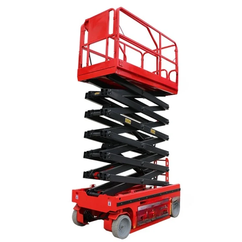 

Mobile lift 10m 12m self-propelled platform electric scissor