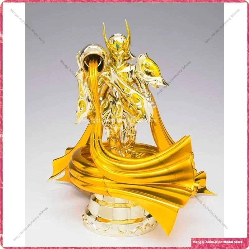 

BANDAI in Stock Holy Cloth Myth EX Aquarius Camus Divine Cloth Saint Seiya Golden Soul Anime Character Model Toy Collection