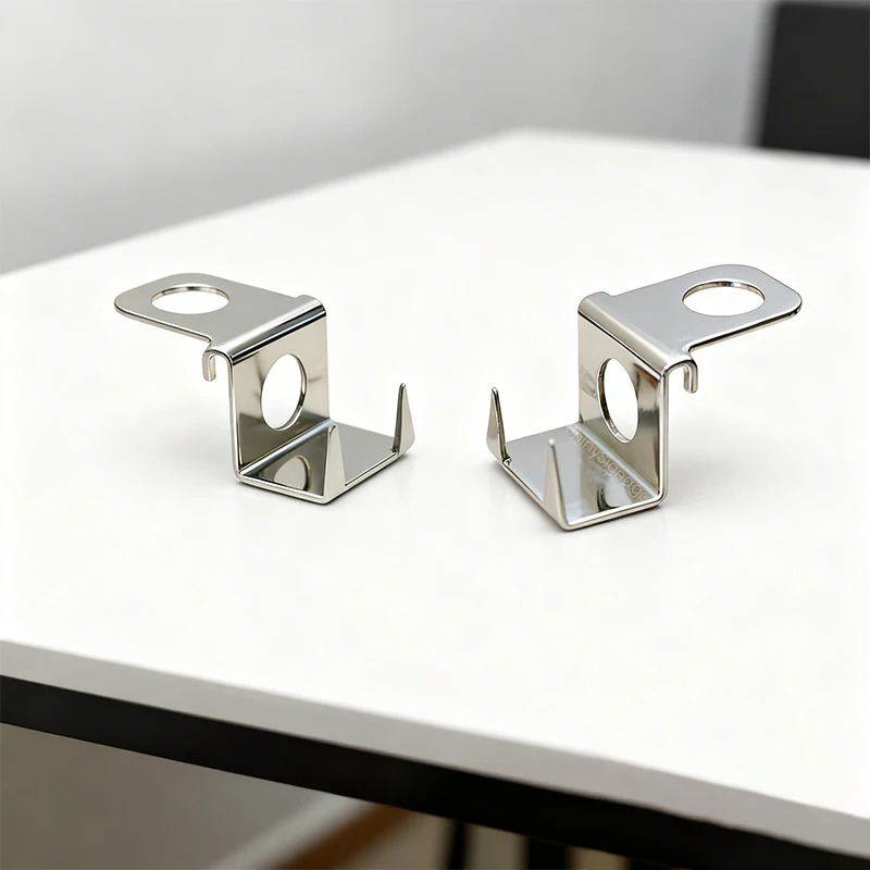 3Dチャンネル文字吊り下げ耳ブラケットステンレス鋼広告看板取り付け金具設置固定用スペアパーツ
