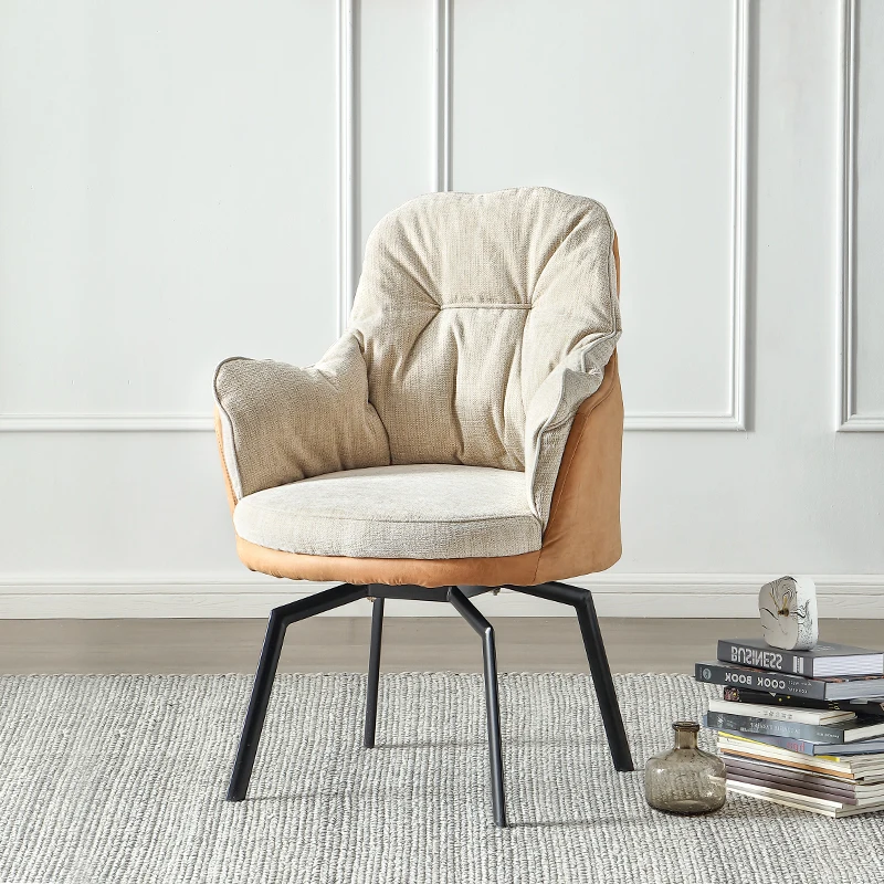 

-+-Nordic Computer Chair Home Bedroom Study Celebrity Dining Table Chair Modern Leisure Office Fauteuil Relax Nordic Furniture