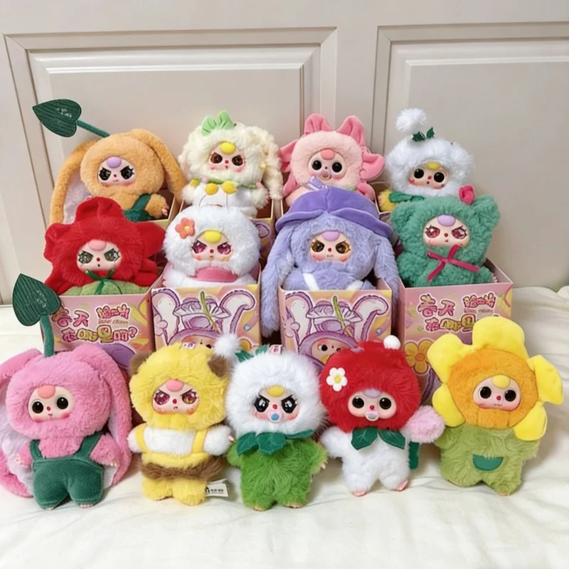 

100% Original Baby Three Where Is Spring Series Blind Boxes Hippers Trendy Toys Key Chain Cute Mystery Boxes Dolls Gifts For Kid