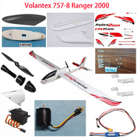 Volantex 757-8 Ranger 2000 RC Airplane parts: Propeller  Servo horns Gear box Motor Receiver charger etc