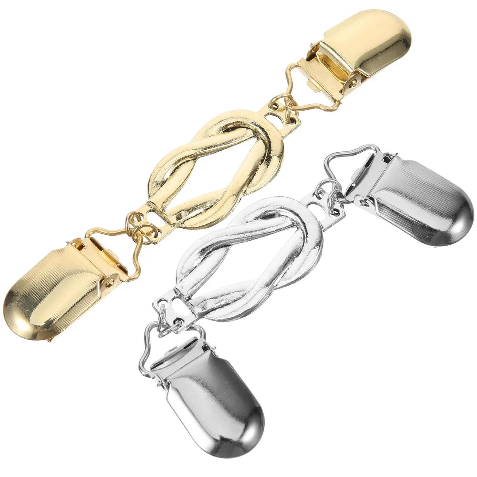 2 قطعة مقاطع سترة خمر الرجعية العملي البلوز شال سلسلة سترة إغلاق مقاطع الملابس السحابات للنساء #3