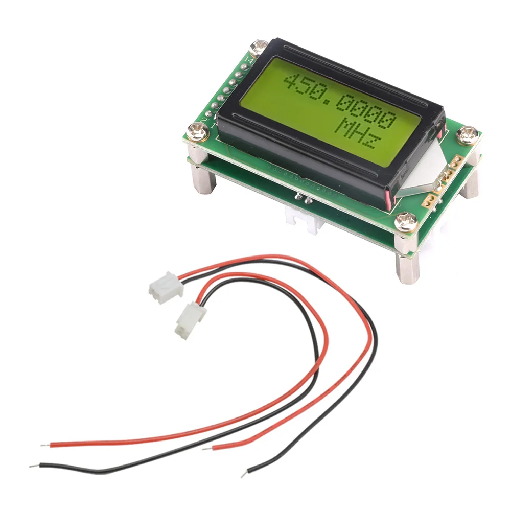 1-1200mhz 1MHz-1.2GHz RF Frequency Counter Tester Digital PLJ-0802-E DC 9-12V LCD Meter