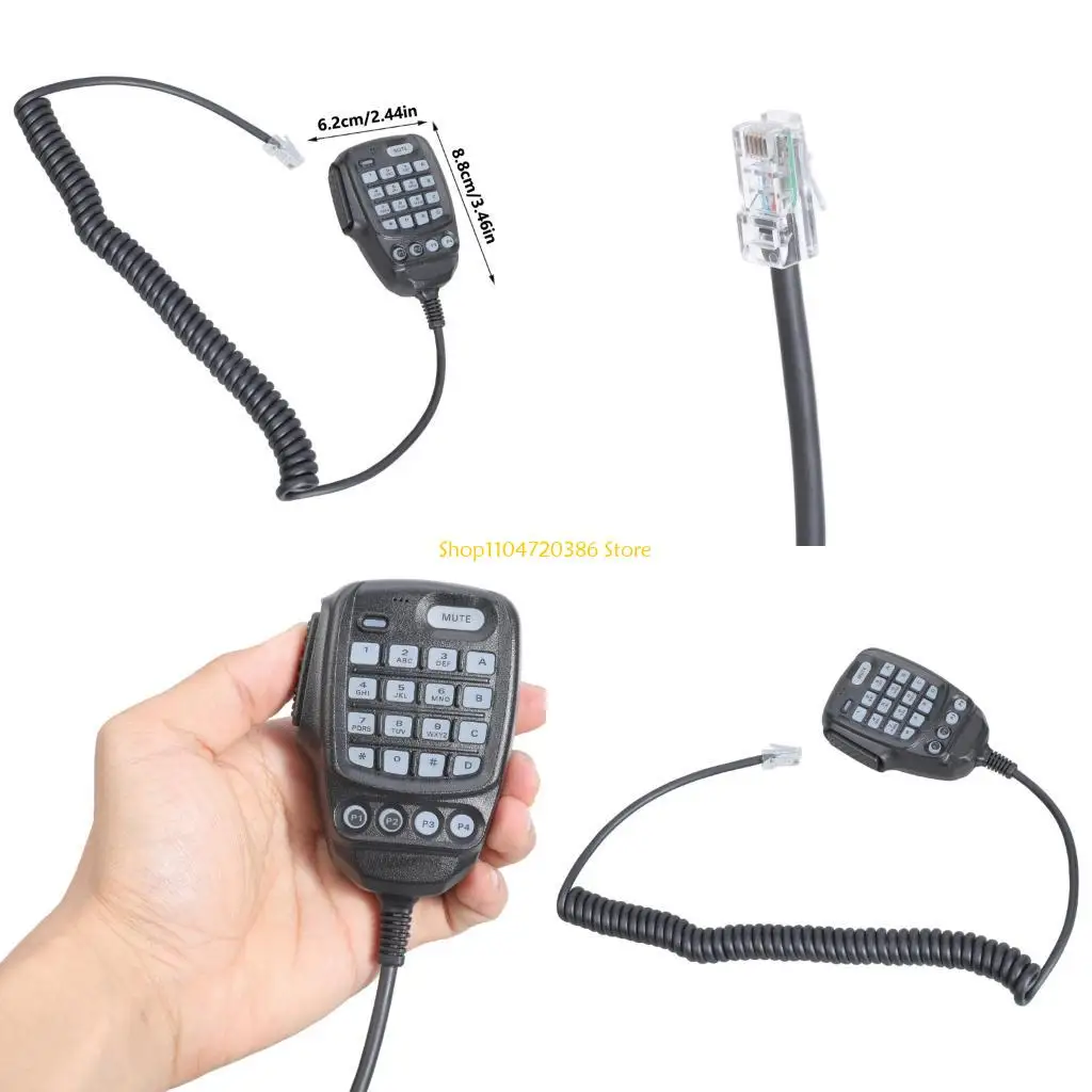 k0ea-radio-microphone-accessory-strong-durability-stable-microphone-for-ftm-300dr
