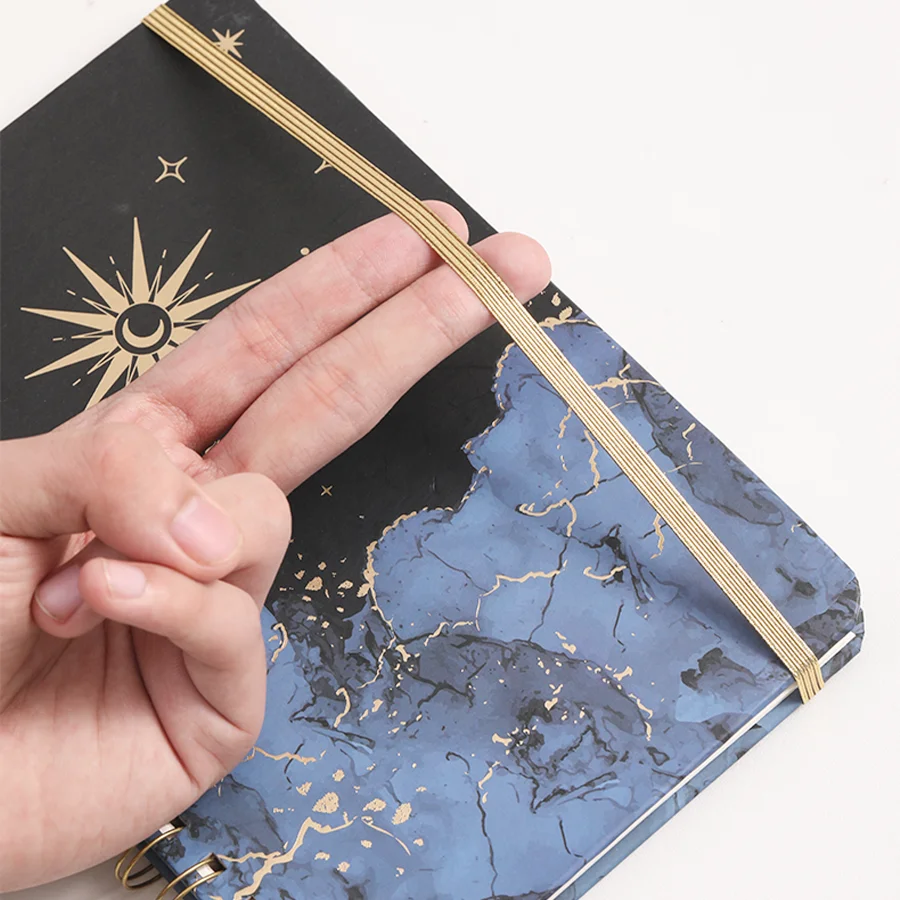 Premium Strap, Coil, Diary, Blue, Hot Selling, 8, 3 x 5, 7 inches, 200 pages, Preferred Gift