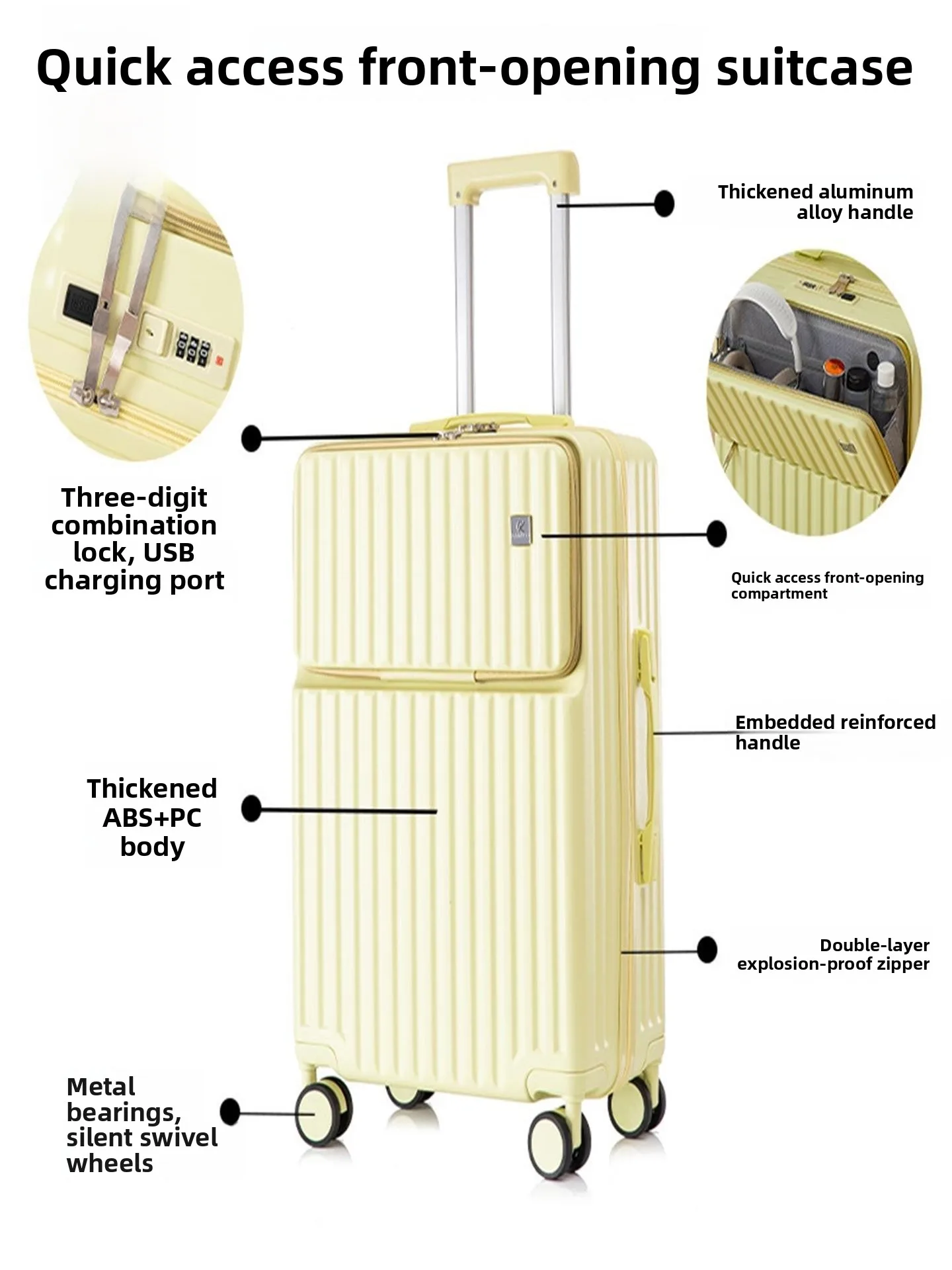 fashionable-travel-suitcase-multifunctional-opening-password-bag-women's-2024-new-men's-26-inches-boarding-leather-box