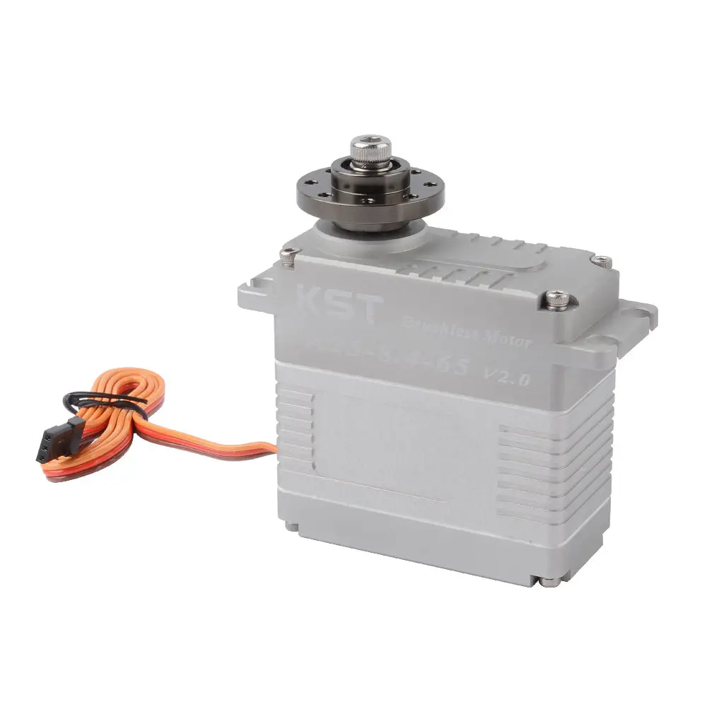 

KST X25-8.4-65 2,0 78 кг, бесщеточный сервопривод высокого давления 0,18 с, подходит для больших беспилотных летательных машин в промышленности