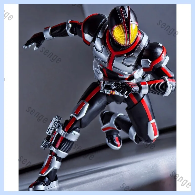 

Оригинальная фигурка Bandai SHF Real Bone Sculpture Kamen Rider Faiz 555 Gan Qiao, коллекционная, подарочная