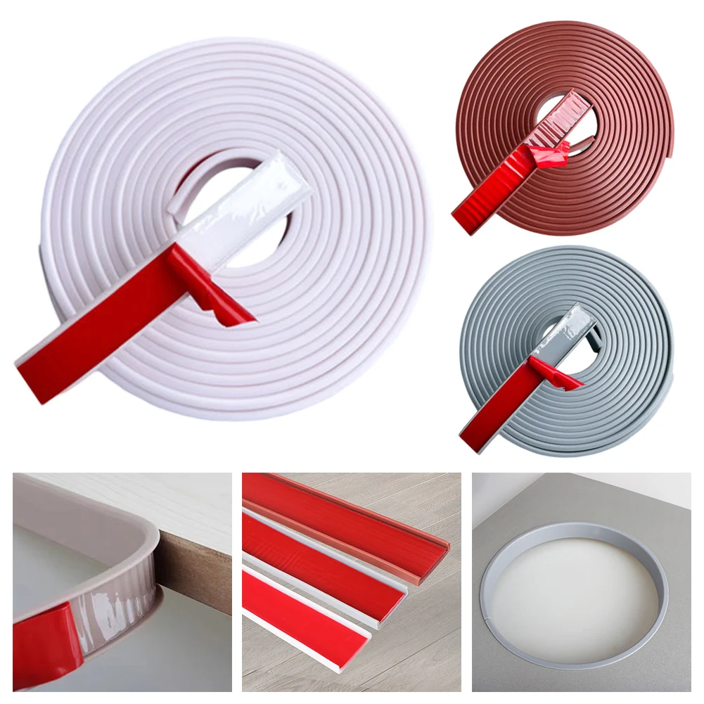 Tough and Reliable U Shape Edging Solutions Made from Flexible TPE Width is Twelve Millimeters and Length is Five Meters