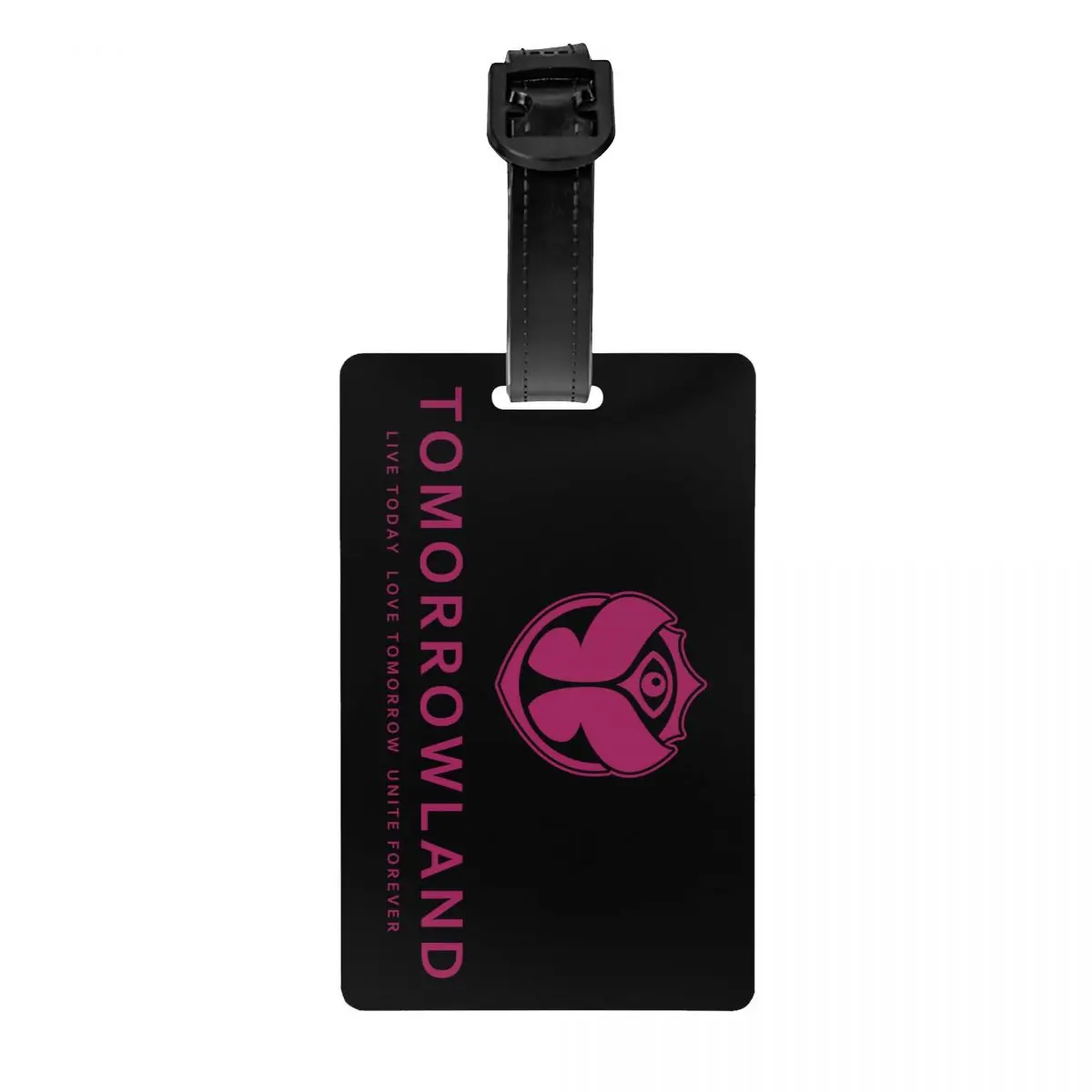 Custom Tomorrowland Bagagelabel Belgian Electronic Dance Music Festival Bagagelabels Privacy Cover Id Label