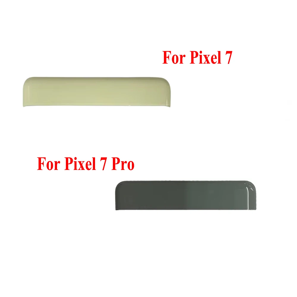 New For Google Pixel 7 Pro Rear Cover Glass Strips Replacement Parts Battery Back Cover Glass Strips