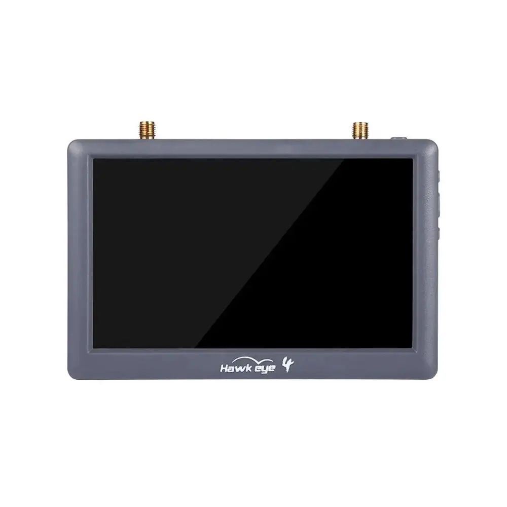 Hawkeye Little Pilot 4 FPV Monitor 5 Inch 5.8G 4.9G 6G Dual Receiver 1000Lux High Bright Screen DVR Low Latency RC Drone