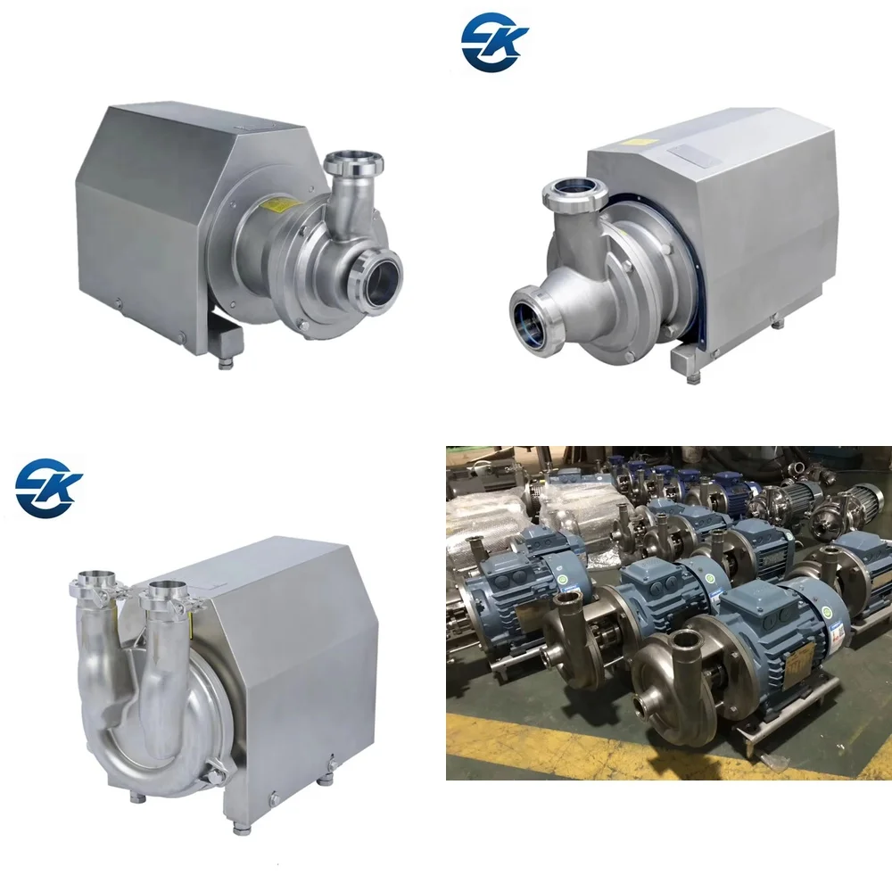 

Насос центробежный самовсасывающий из нержавеющей стали для пищевой промышленности (молоко, пиво, молочные продукты) SUS304 SUS316L для промышленного использования