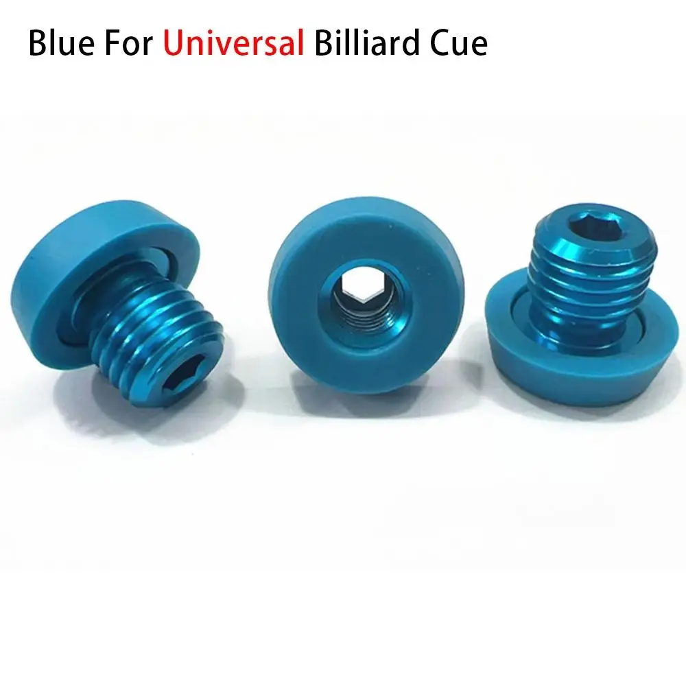 1Pcs Billiard Extension Accessory Billiard Cue Bumper Bottom Cover Block Butt Back Plug Screw for MEZZ/Universal/HOW/PERI