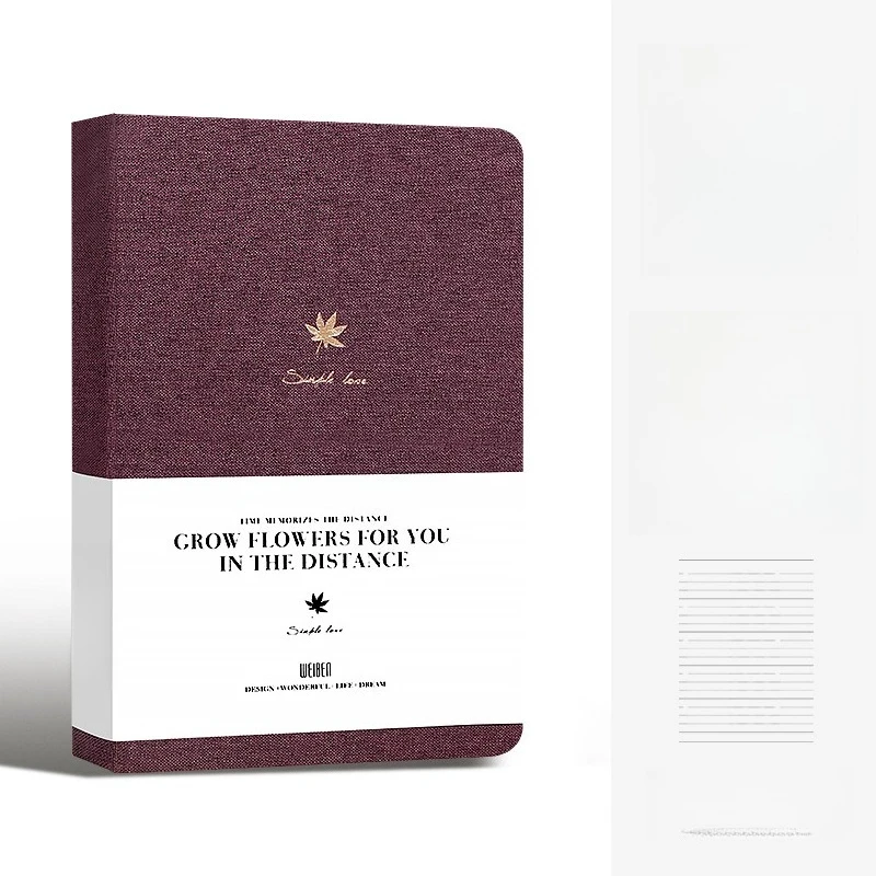 A6 Cloth Hardcover Notebook Simple for Office Business