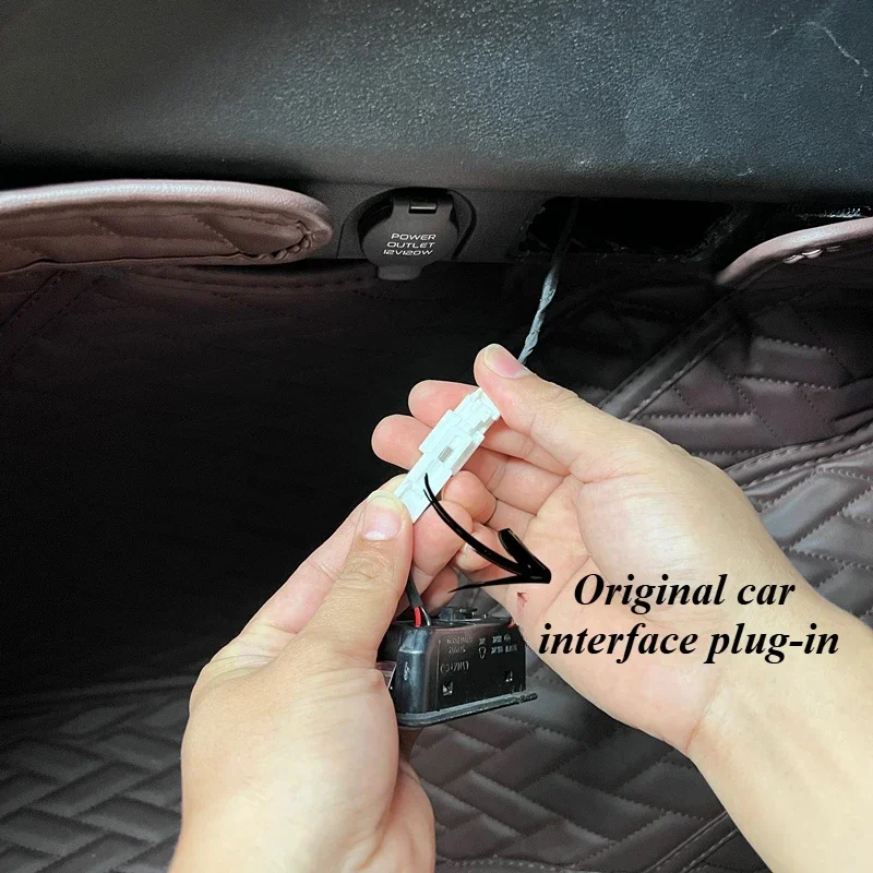 Upgrade highlight led atmosphere lamp lighting accessories For Geely Monjaro trunk lamp modification