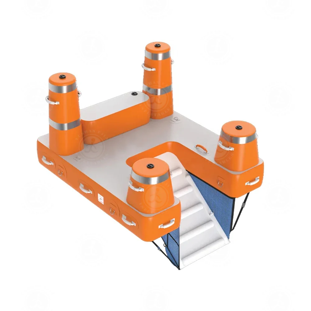 

Hot selling:Essential Maritime Emergency Rescue Inflatable Ride-ons Sea Stairs Life Raft for Harbour Rescues