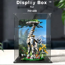 Acrylic display box for lego 76989 display case for Horizon building block dustproof clear showcase toy storage box 28x22x38cm