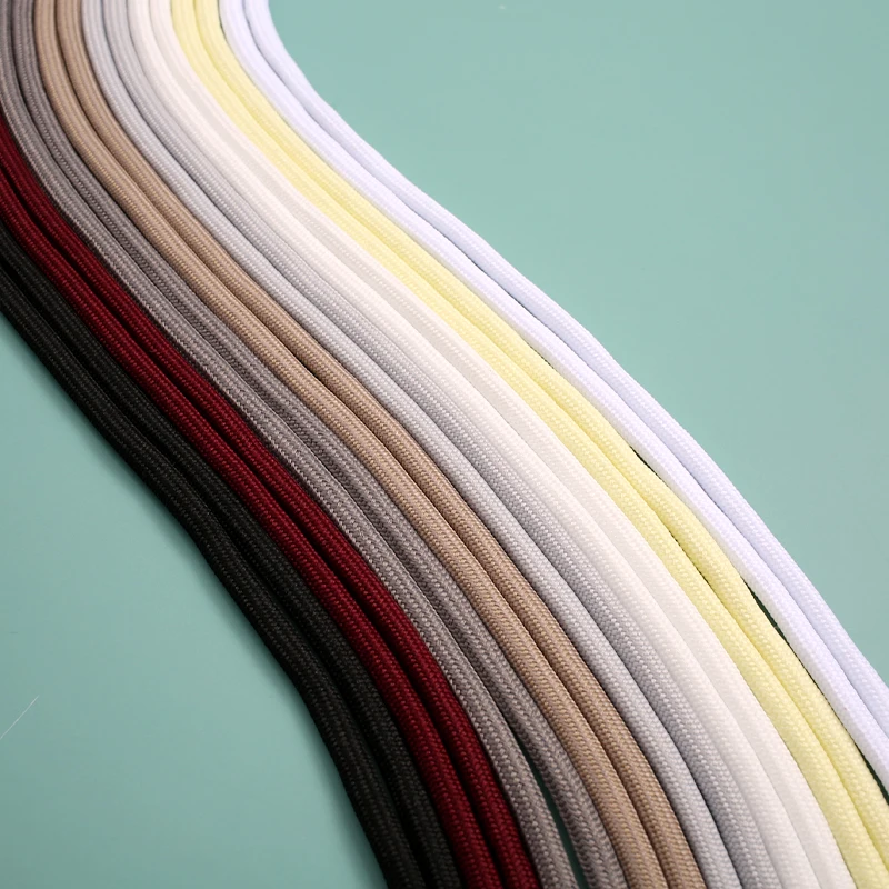 Neue 2024 runde 5mm Stoff Frauen Turnschuhe Schnürsenkel Cordones dicke Schnürsenkel Schuhe für yeezy 350 Seil Schnürsenkel Riemen Erwachsene – Detail 11