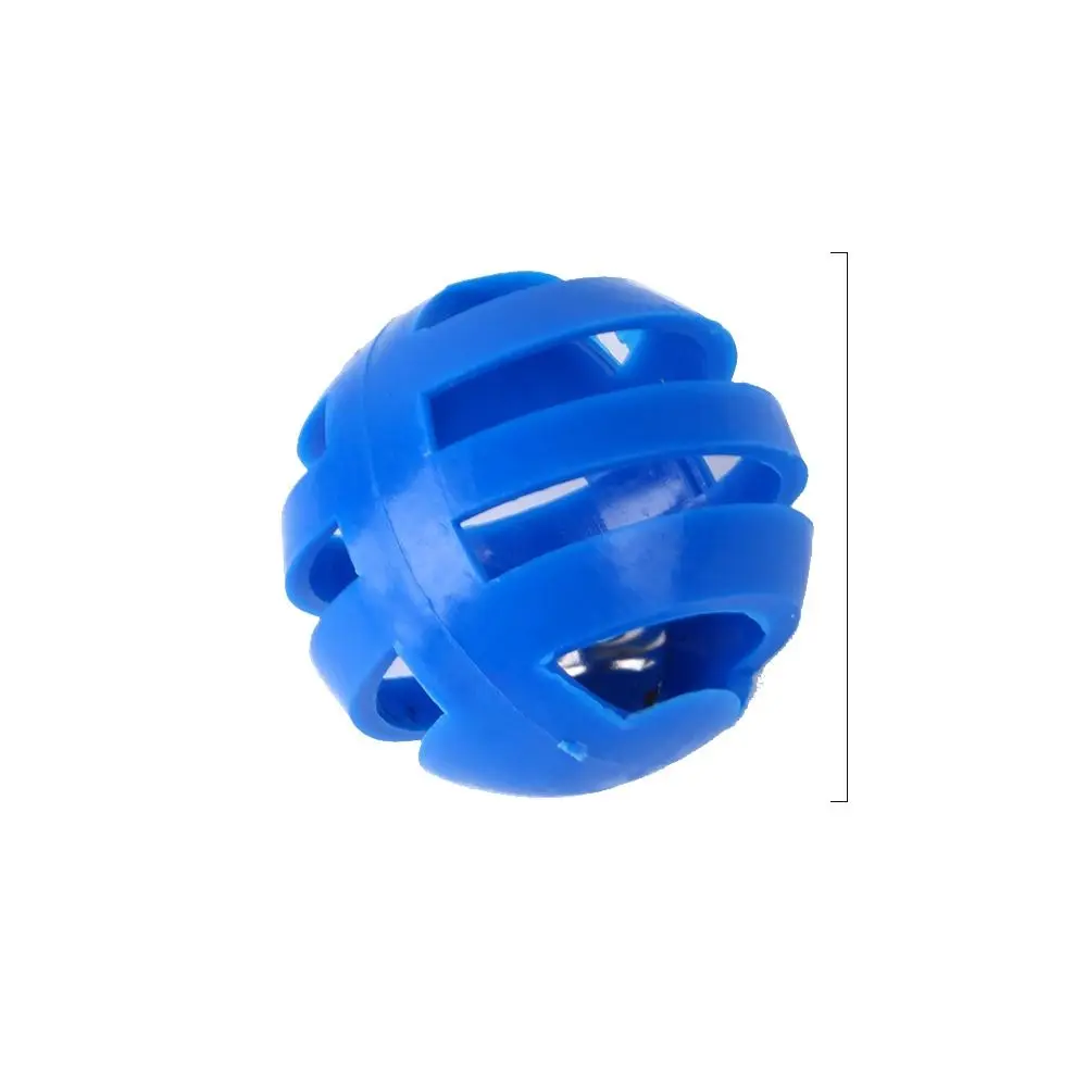 Cat Interactive Interactive Cat Bell Ball Plastic Hollow Out Chasing Cat Toys Ball Random Color Jingle Ball Cat Toys Playing