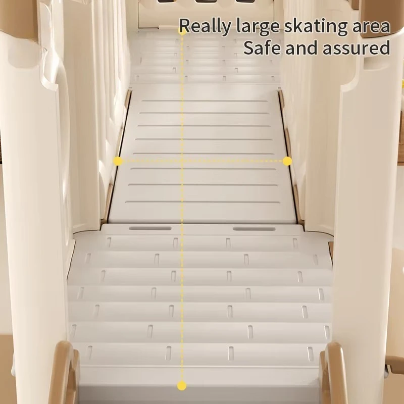 ベビービッグトイズ キッズファミリークライミングプレイグラウンド 室内プレイルーム プラスチック製滑り台 キッズダブルスライド