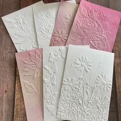 Flowers Roses Die 3D Embossing Folder Scrapbooking Tools Dies Materials DIY Craft Supplies Photo Album Card Background