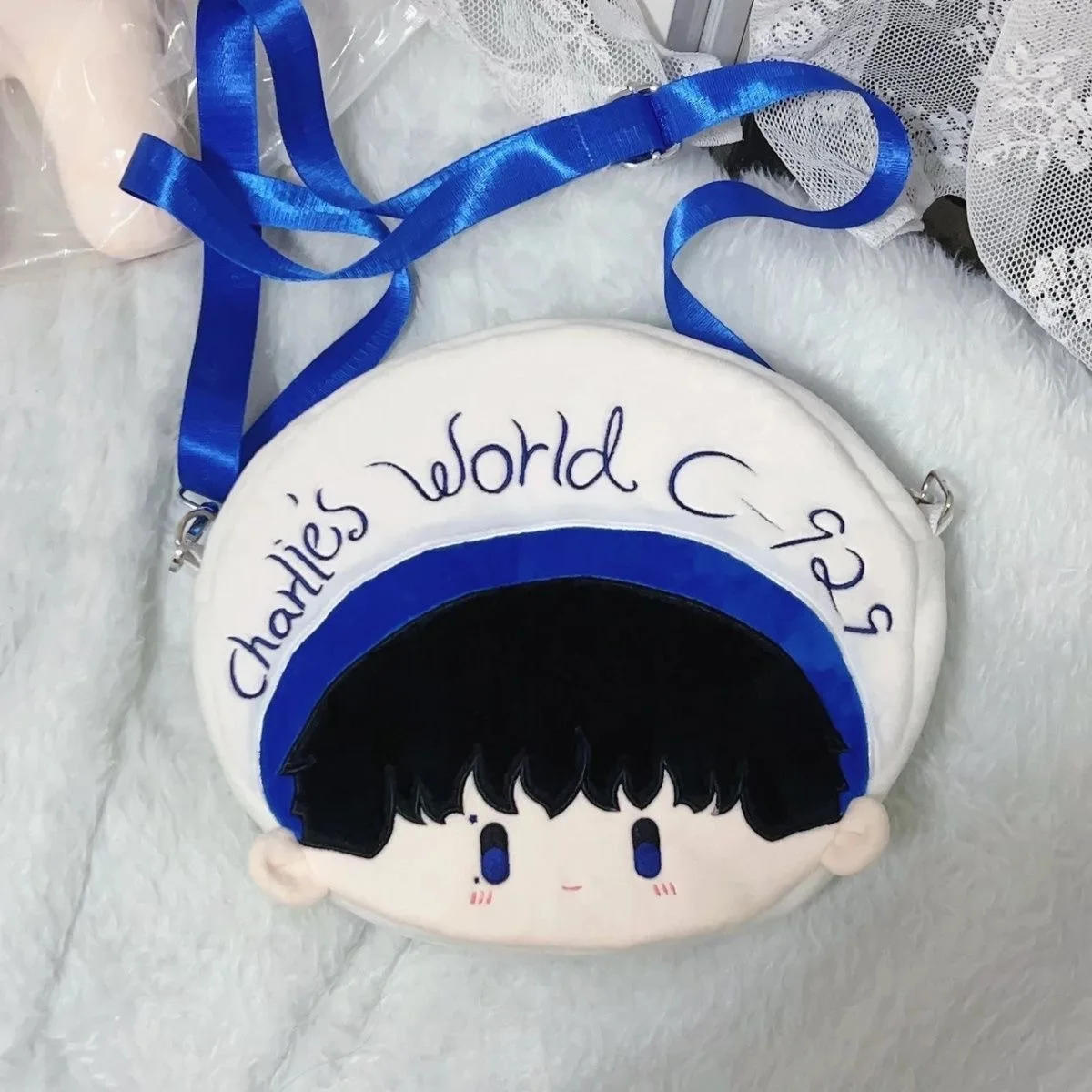 تشو شين ليتل بحار الصورة الرمزية النموذج تأثيري لطيف وسوبر لطيف حقيبة كروسبودي للفتيات القطن دمية الألم حقيبة #4