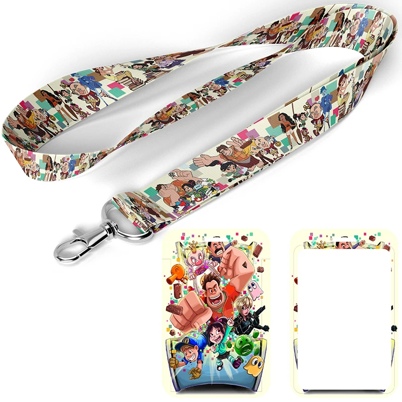 A3629 Cartoon Lanyards for Keys Fashion Neck Straps ID Card Gym Phone Straps USB Badge Holder DIY Hang Rope Anti-lost Lanyard