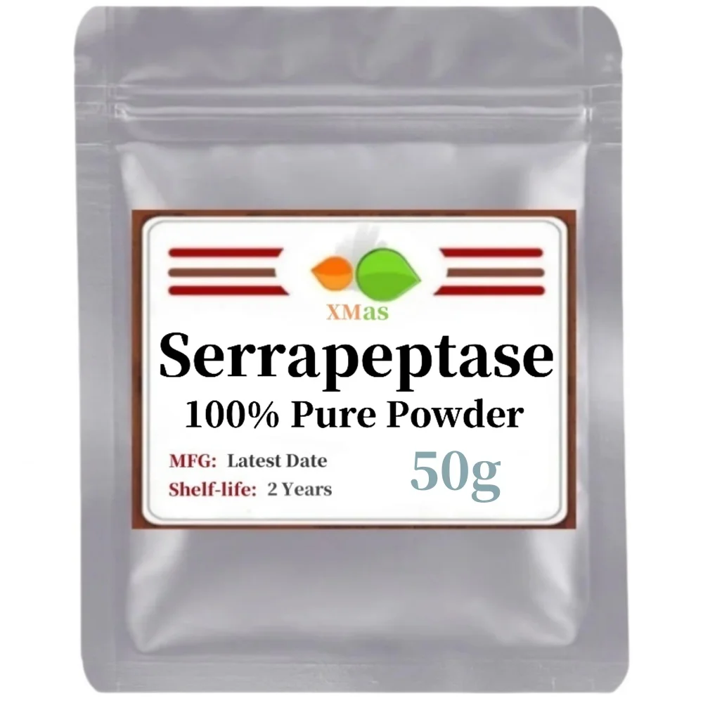 50g-1000g High Activity 200000u/g Serrapeptase