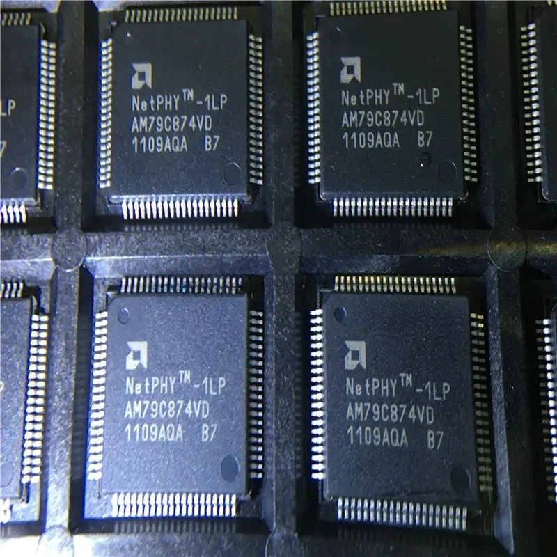 AM79C874VD AM79C874 AMD QFP-80 New imported original, can be shot directly, sample