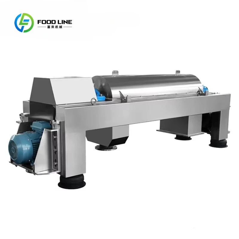 Customizable Food-Grade Decanter Centrifuge | High-Efficiency Soybean Protein Isolate Dehydration for Food Industry