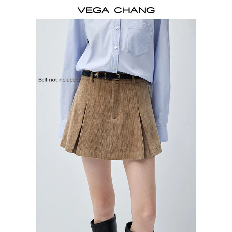 

Юбка женская универсальная вязаная в рубчик Vega Chang, весна-осень [без пояса]