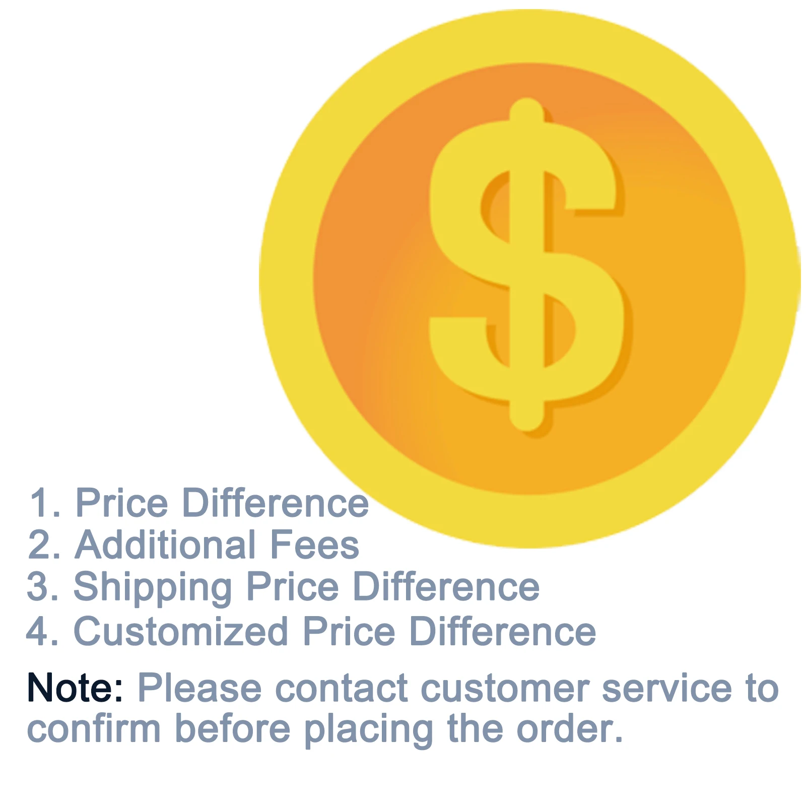 

Дополнительные сборы, разница в цене, индивидуальная разница в цене, разница в стоимости доставки