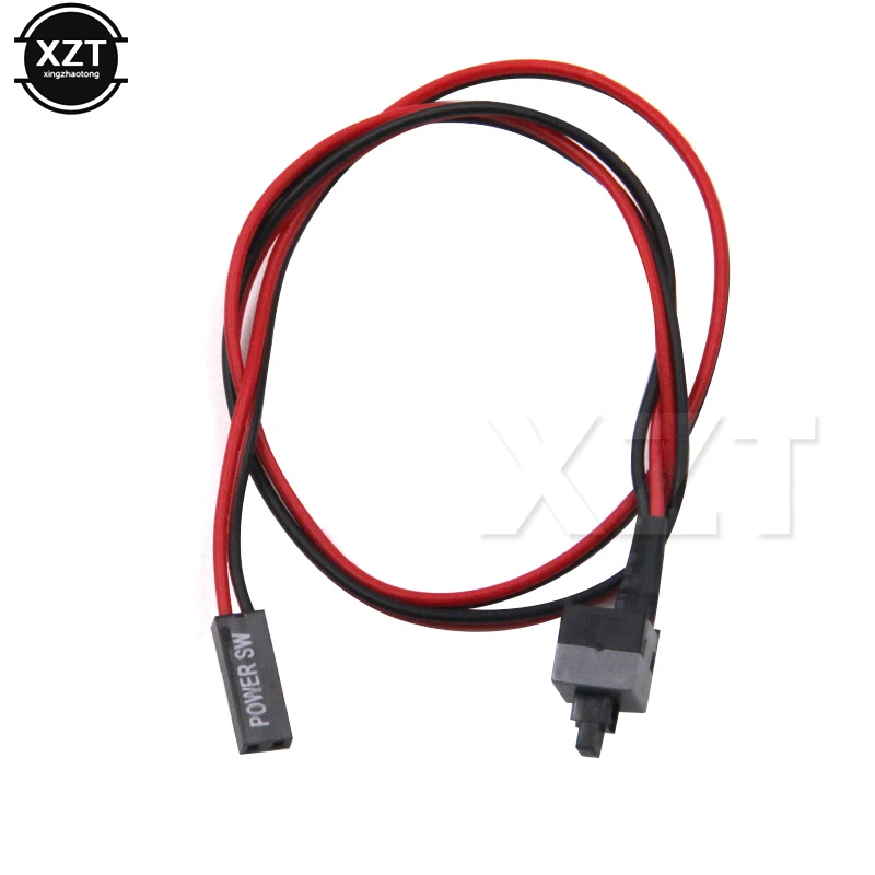 1pcs  ATX Power Switch ON OFF Reset Data Cable Cord Line For PC Computer Motherboard Case