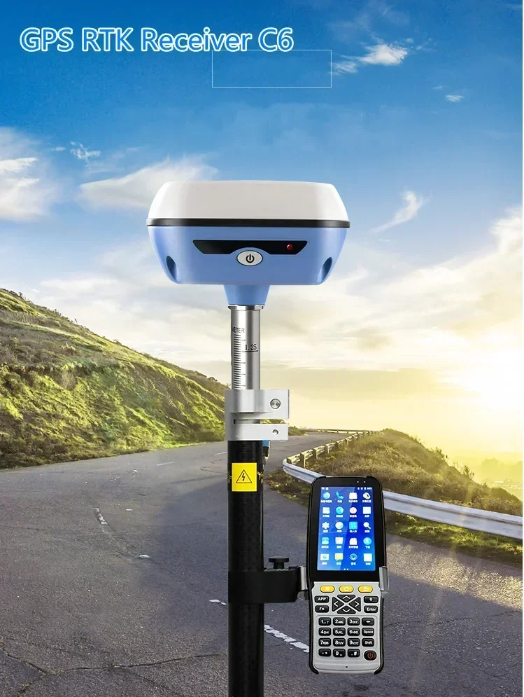 Receptor South RTK Ruide R93i GPS RTK Tianyu C6 Equipamento de pesquisa GPS Receptor South Gnss Receptor R90i GPS RTK