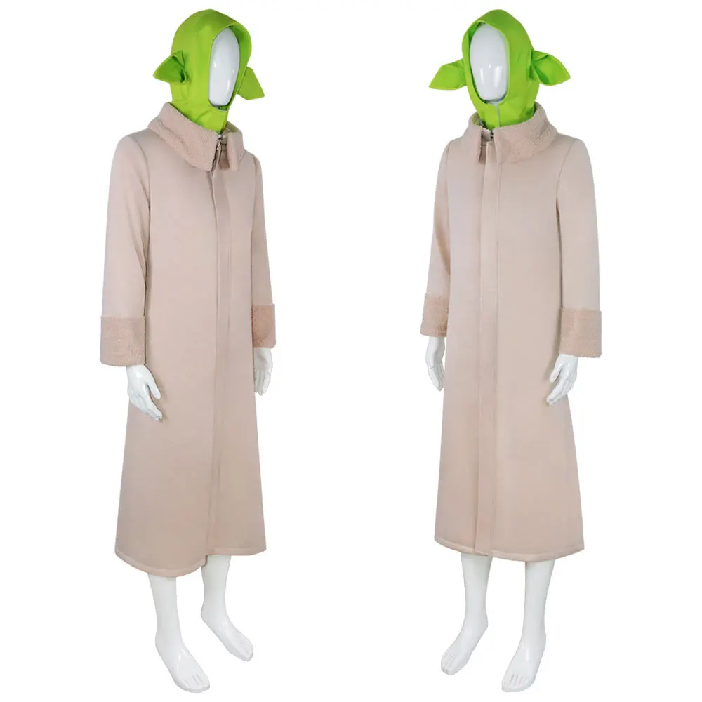 Bộ Phim Cosplay Ngôi Sao Cho Bé Yoda Bé Trai Trang Phục Hóa Trang Người Lớn Trẻ Em Áo Khoác Áo Khoác Áo Choàng Có Mũ Lạ Mắt Cuộc Chiến Tranh Halloween Hiệu Suất