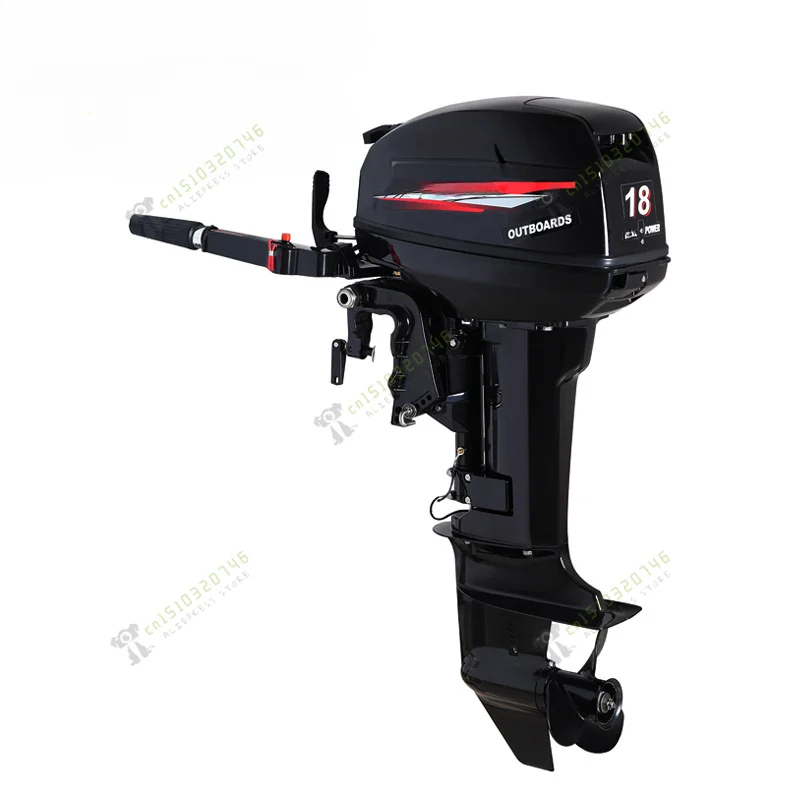 Outboard two-stroke, four-stroke, gasoline outboard, propeller, two marine motors, propeller, engine