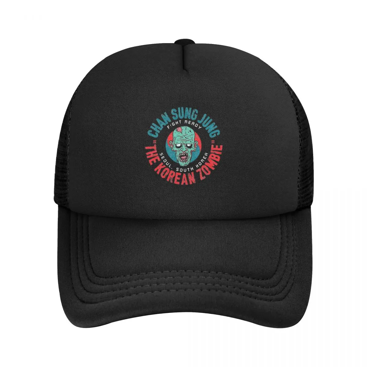 Koreaanse Zombie Chan Gezongen Jung Mesh Baseballpet Mannen Vrouwen Mode Zonnehoeden Verstelbare Snapback Caps Zonnehoeden Zomer Trucker Caps