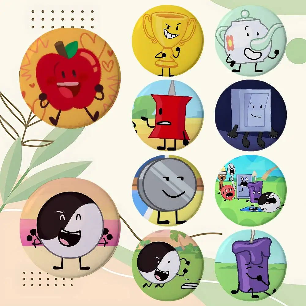 Cartoon I-Inanimate I-Insanity Badges Emaille-Pin Cartoon-Brosche für Rucksack und Kleidung