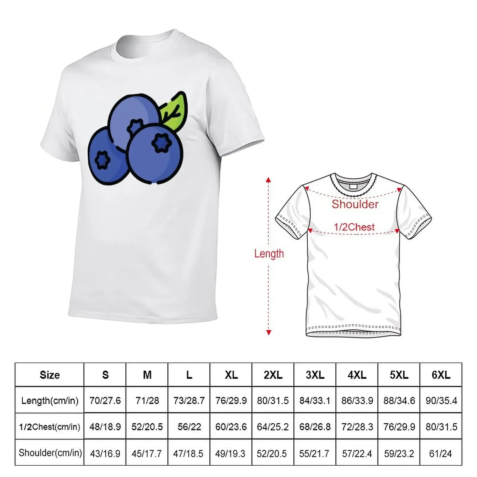 Blueberry pie pattern (3) T-Shirt blanks cute clothes basketball graphic tees luxury clothes men