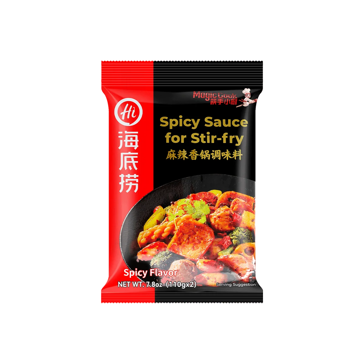 [6Packs]Spicy Stir Frying Base 220g, 220.00g*6Packs